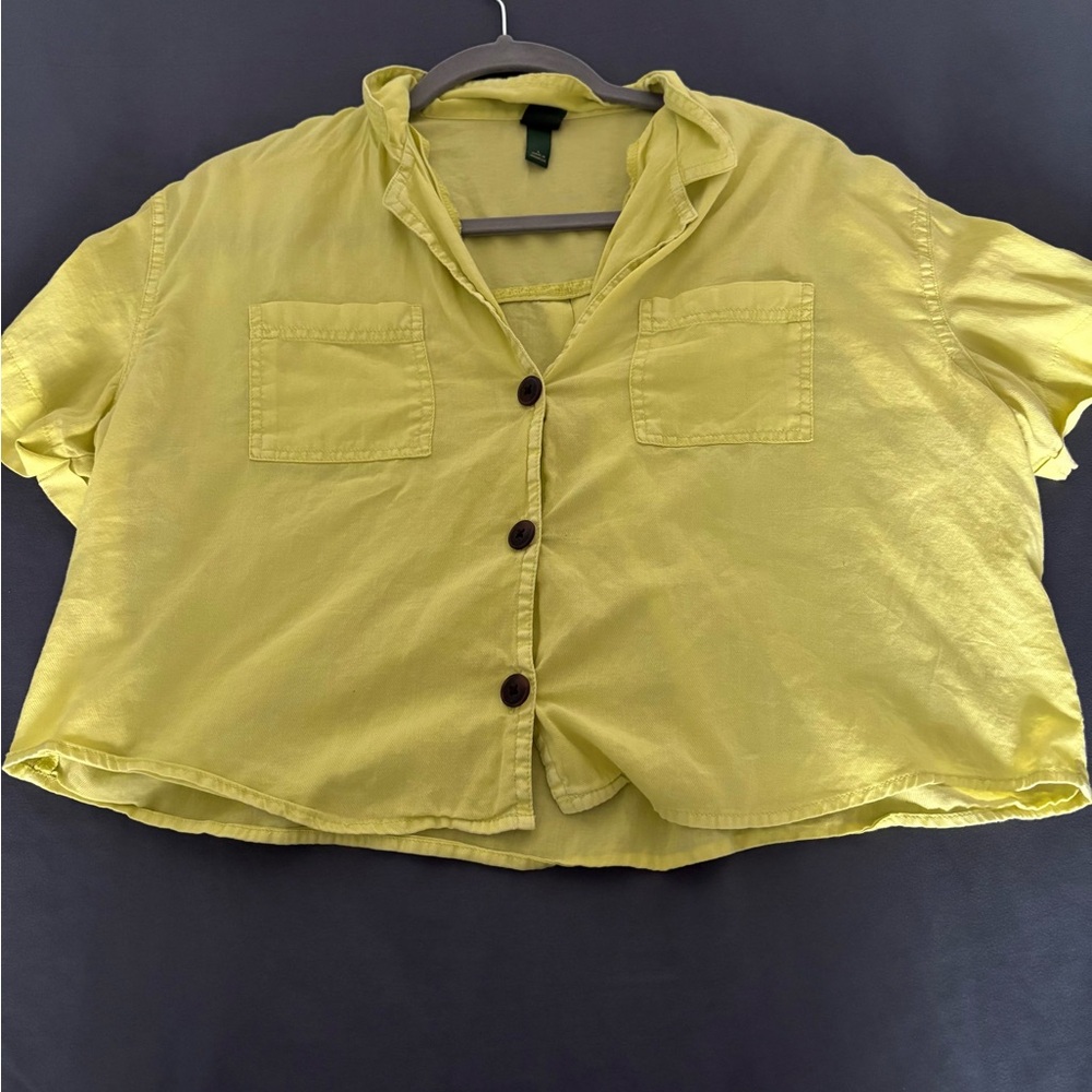 Wild Fable Light Yellow Top